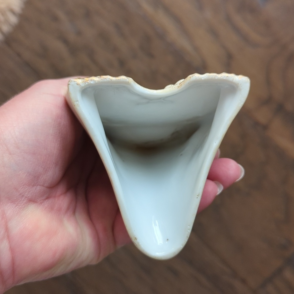 Antique Porcelain Watch Stand - Picture 6 of 8